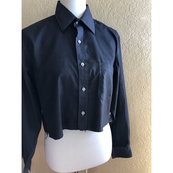 After Party by Nasty Gal Mystic Lady Button-Down Shirt Size S/M - Picture 2 of 12